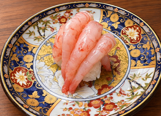 甘海老のっけ寿司