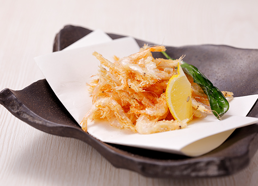 白海老の唐揚げ