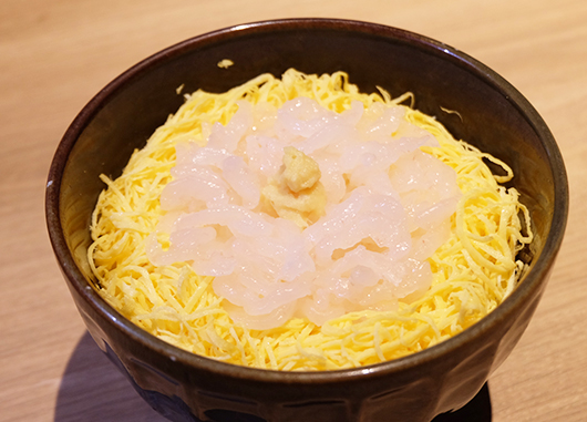 白えびの刺身丼