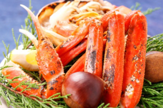 ずわい蟹を多彩な食べ方でお召し上がりただくプラン