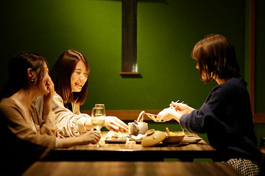 完全個室ですし・串・ワインの女子会プラン